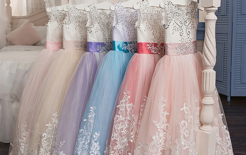 ivory flower girl dresses
