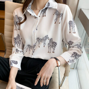 White womens shirt with pullover style