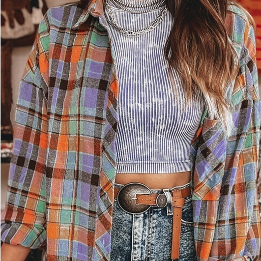 Close-up of the Cotton Shirt Dress for Women
