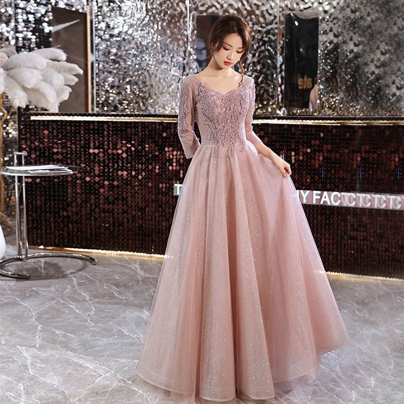 pink bridesmaid dresses