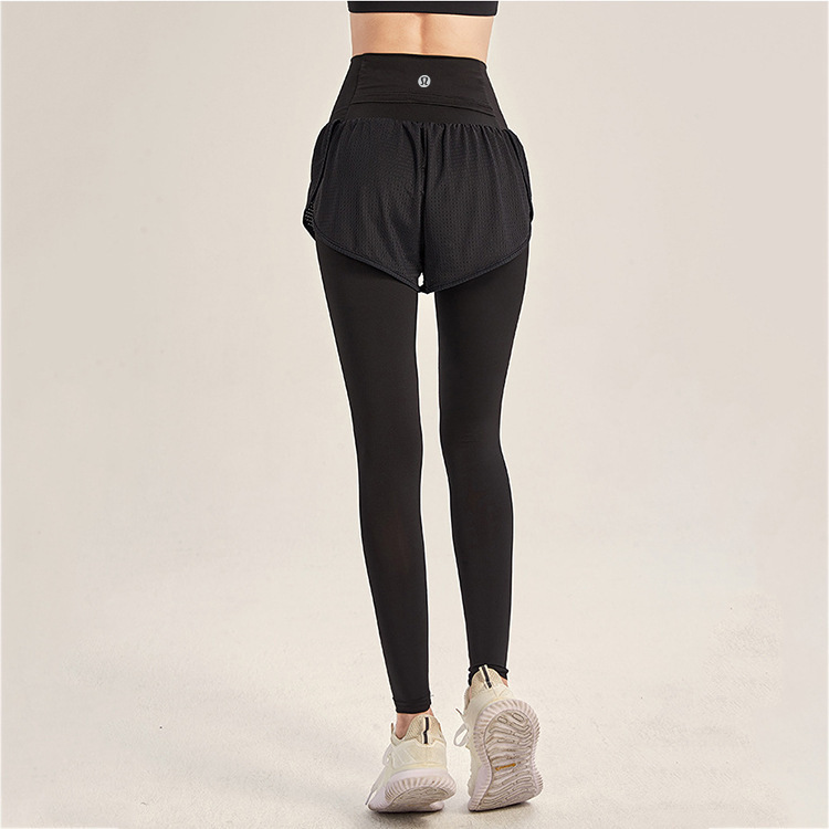 Women's flared leggings in black