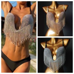 Black Sparkly Cami Top