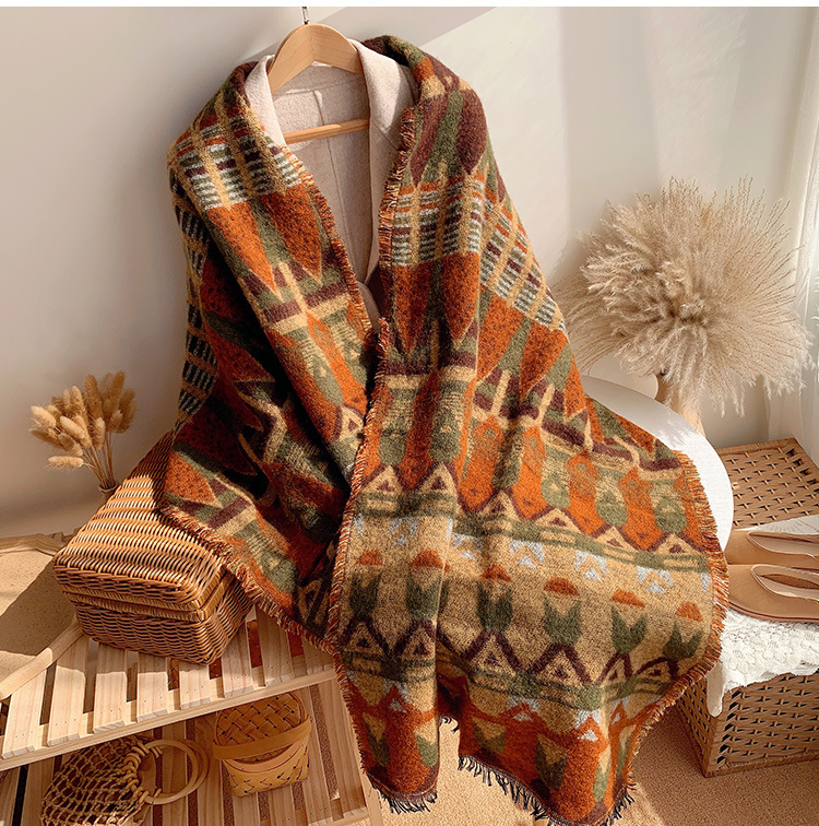 next womens scarves – yellow wool
