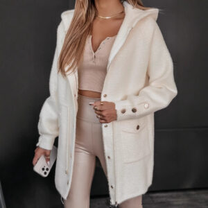 Leather Flight Jacket Women's in Khaki