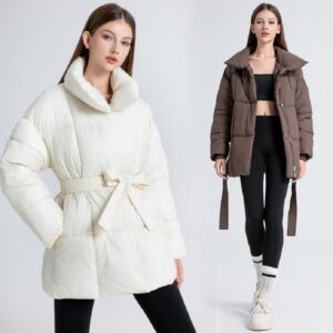 women's spring jacket down cotton fill