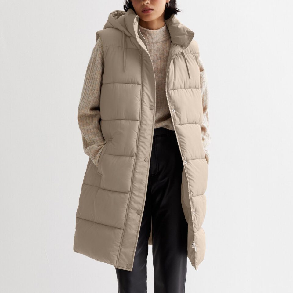 Padded waterproof jacket women's black