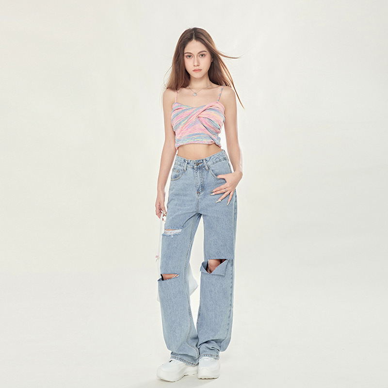 High-waisted best jeans for women in comfortable cotton