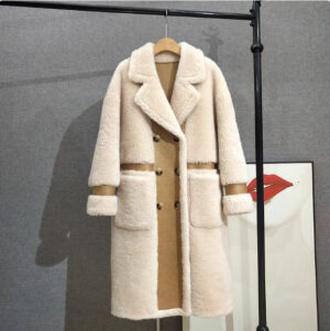 ladies long wool coats women’s open style
