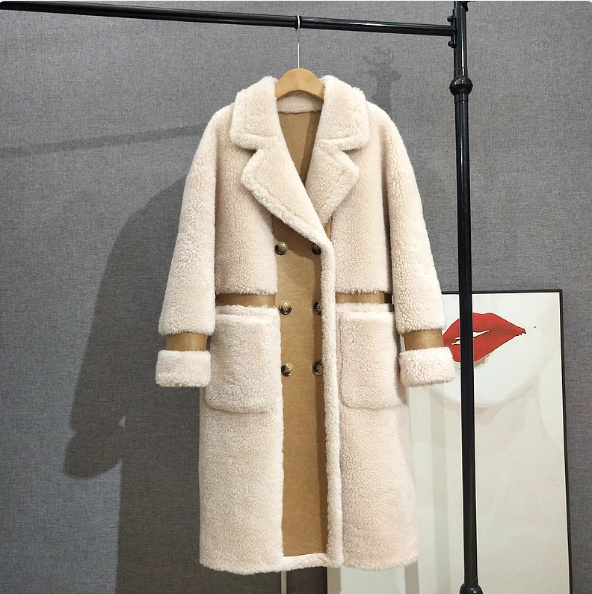 ladies long wool coats women’s open style