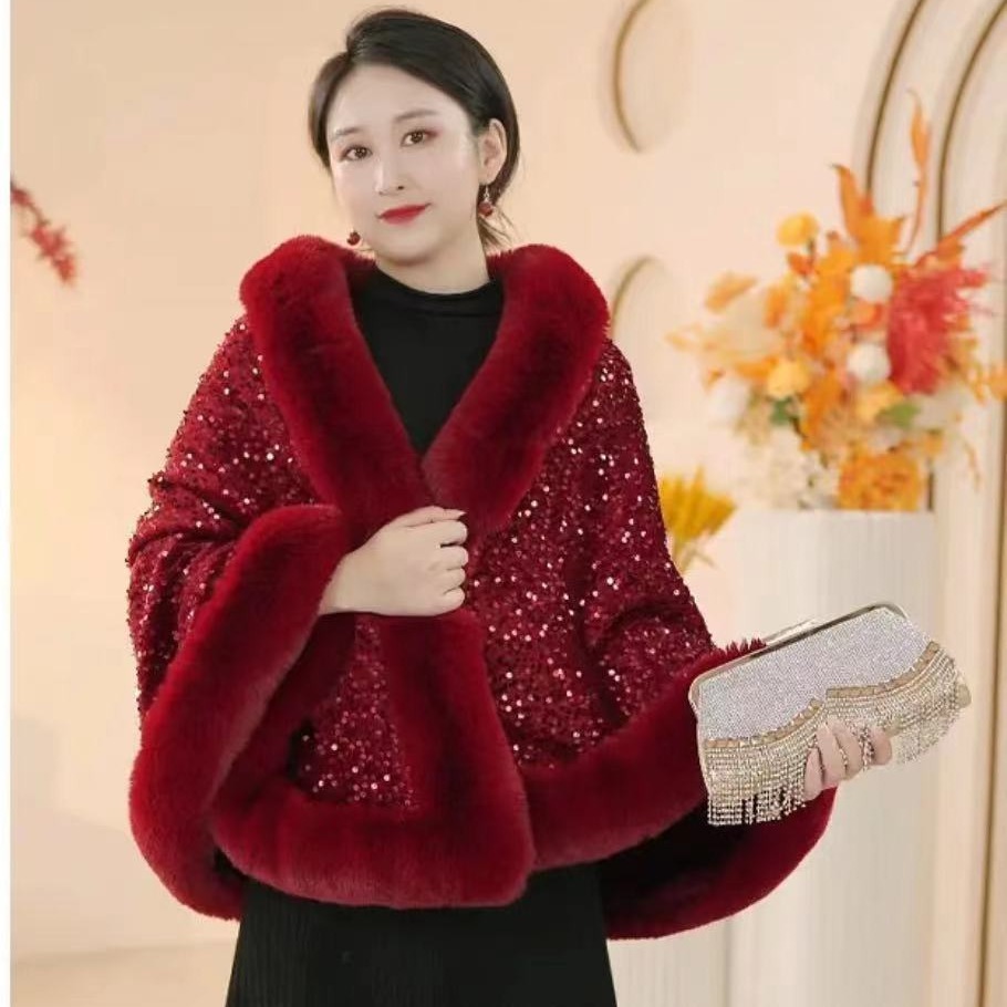Women's wool coat – front view in black