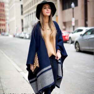 louis vuitton scarves for women – navy wrap