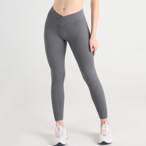 Black leggings for women – front view.