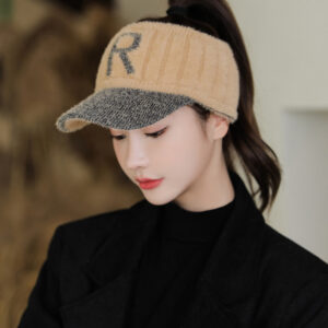 hat women's sun pink acrylic