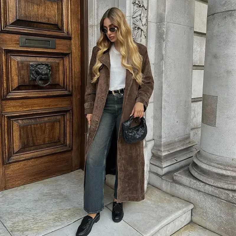 trench coats for women in brown