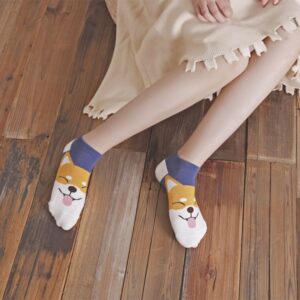 womens Nike socks cartoon print