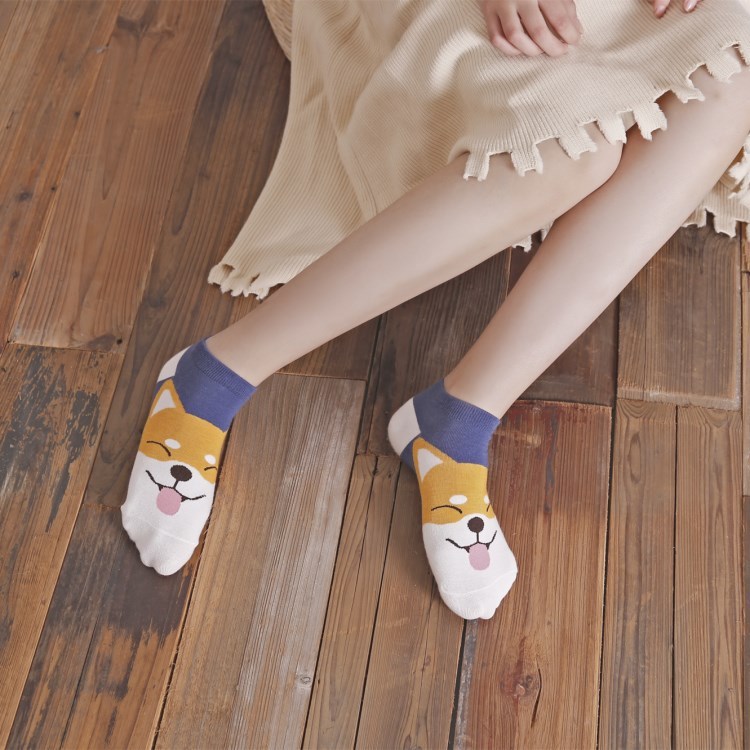 womens Nike socks cartoon print